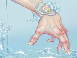 Time Flows Away Like The Water In A River